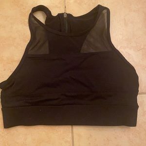 Black Zyia Sport Bra